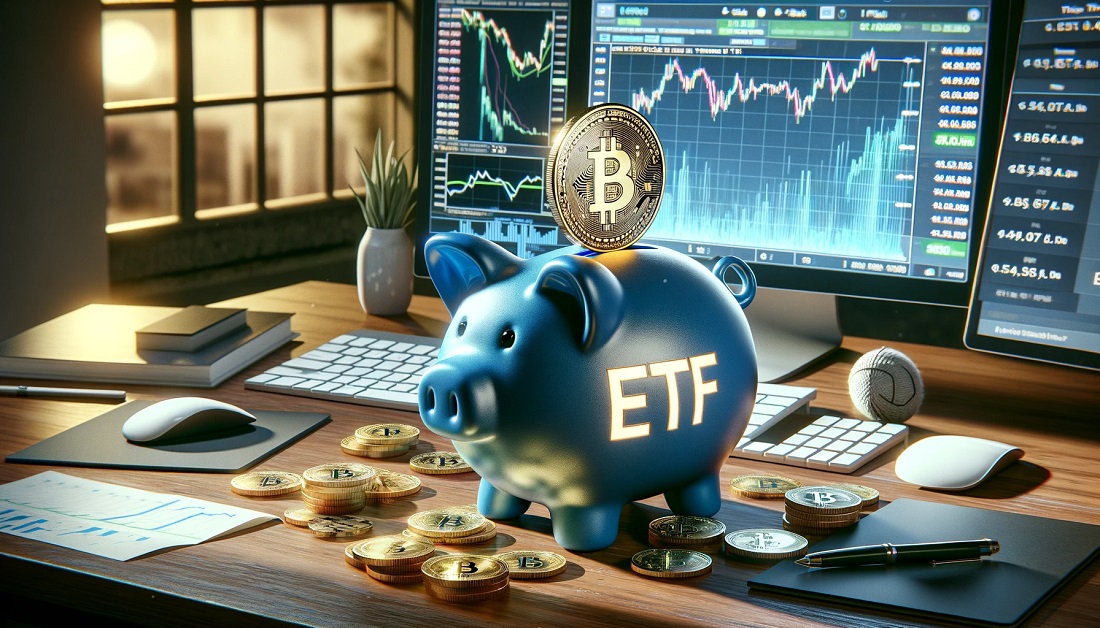 Los ETF de bitcoin tienen la entrada de dinero más grande en un mes 