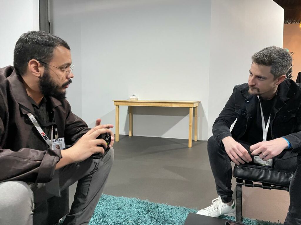 Entrevista con Manuel Torres Godoy en la Blockchain Summit LATAM Colombia, ‌2024